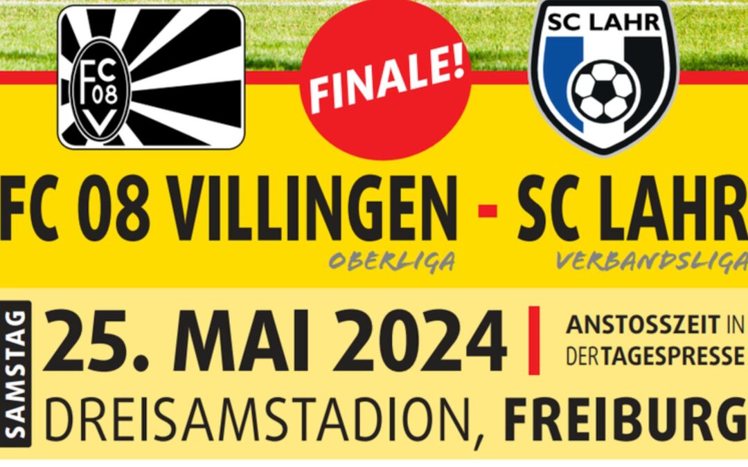 SBFV-Pokalfinale am 25.05.2024 im Dreisamstadion in Freiburg