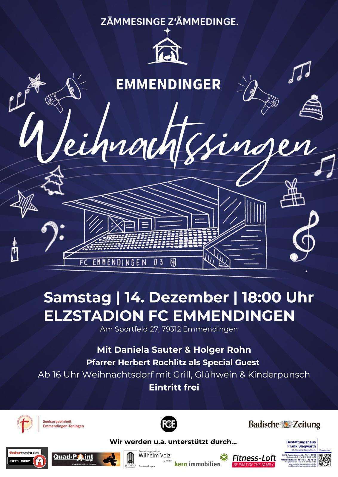 Weihnachtssingen Emmendingen